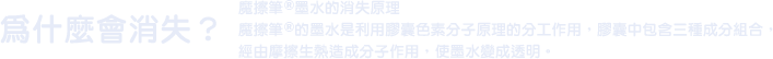 為什麼會消失